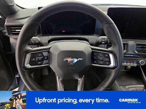 Blue 2025 Ford Mustang GT Premium