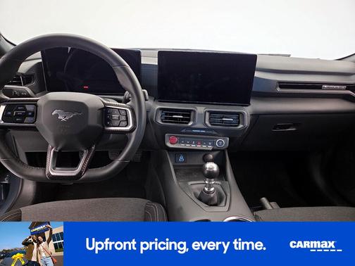 Blue 2025 Ford Mustang GT Premium