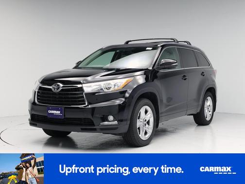 Black 2016 Toyota Highlander Limited Platinum