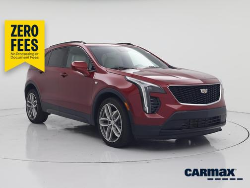 Red 2020 Cadillac XT4 Sport