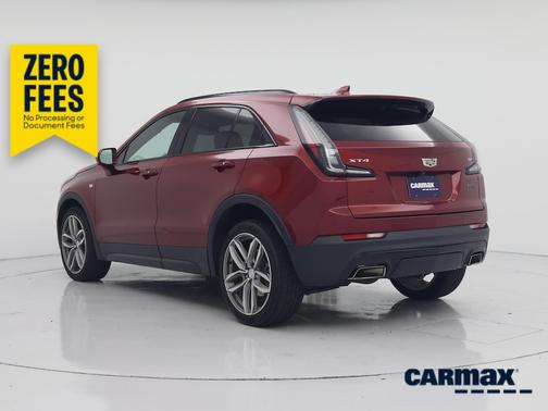 Red 2020 Cadillac XT4 Sport