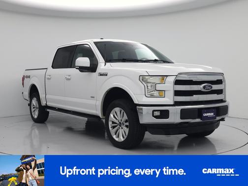 White 2015 Ford F-150 Lariat