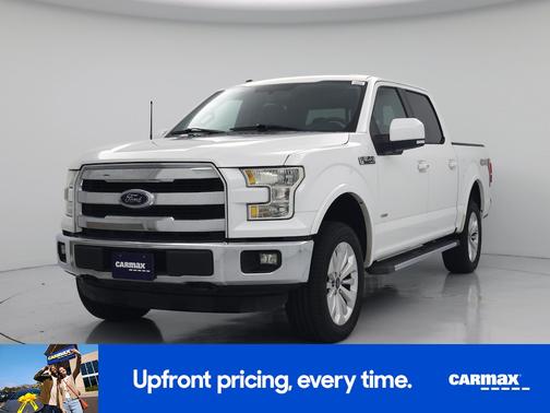 White 2015 Ford F-150 Lariat