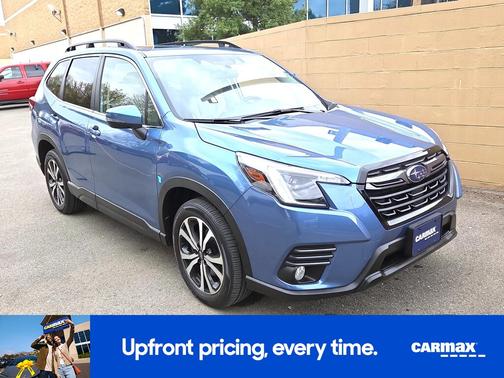 Blue 2023 Subaru Forester Limited