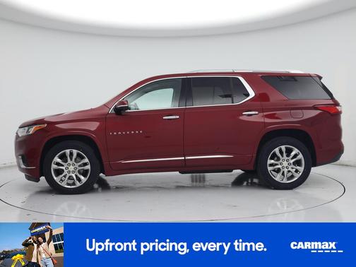 Red 2020 Chevrolet Traverse High Country