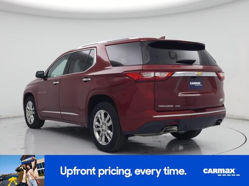 Red 2020 Chevrolet Traverse High Country