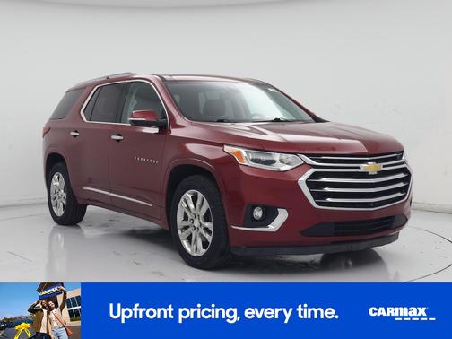 Red 2020 Chevrolet Traverse High Country