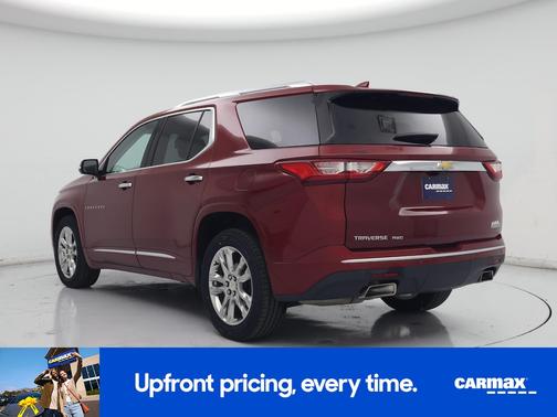 Red 2020 Chevrolet Traverse High Country