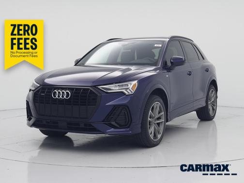 Blue 2021 Audi Q3 S-Line Premium Plus