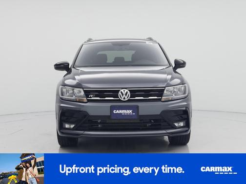 Gray 2021 Volkswagen Tiguan SE R-Line Black