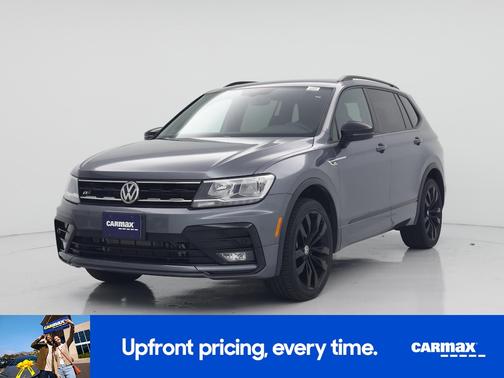 Gray 2021 Volkswagen Tiguan SE R-Line Black