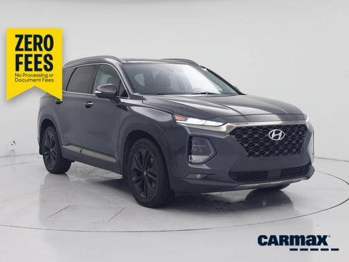 Gray 2020 Hyundai SANTA FE Limited