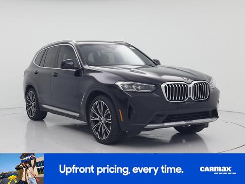 Black 2022 BMW X3 XDrive30i