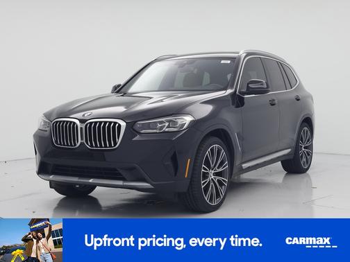Black 2022 BMW X3 XDrive30i