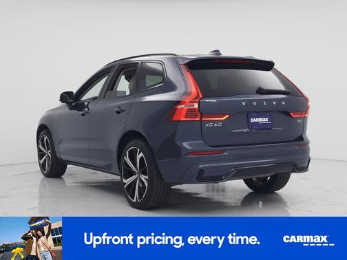 Blue 2023 Volvo XC60 B6 Ultimate Dark Theme