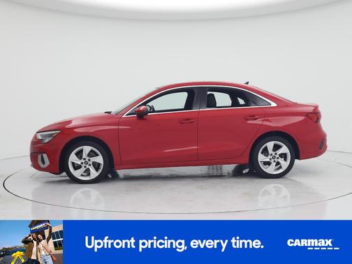 Red 2023 Audi A3 Premium