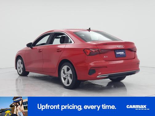 Red 2023 Audi A3 Premium
