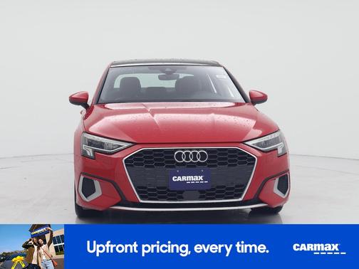 Red 2023 Audi A3 Premium