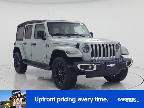 Gray 2023 Jeep Wrangler 4xe Unlimited Sahara