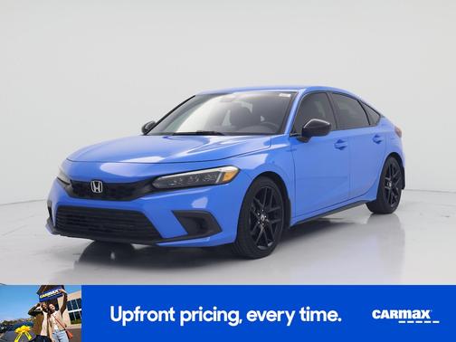 Blue 2024 Honda Civic Sport
