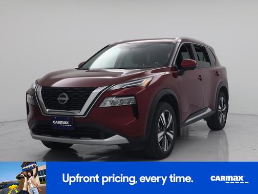 Red 2023 Nissan Rogue Platinum