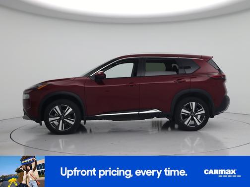 Red 2023 Nissan Rogue Platinum