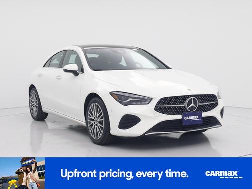 White 2025 Mercedes-Benz CLA 250