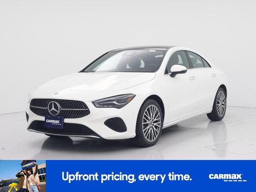 White 2025 Mercedes-Benz CLA 250