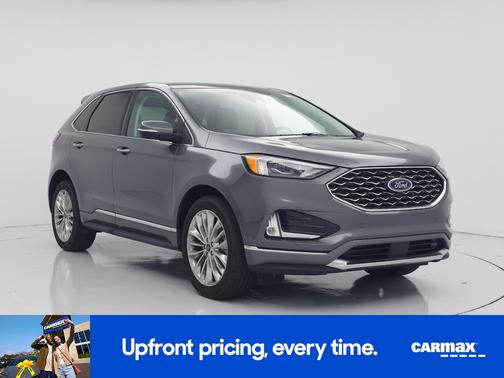 Gray 2024 Ford Edge Titanium