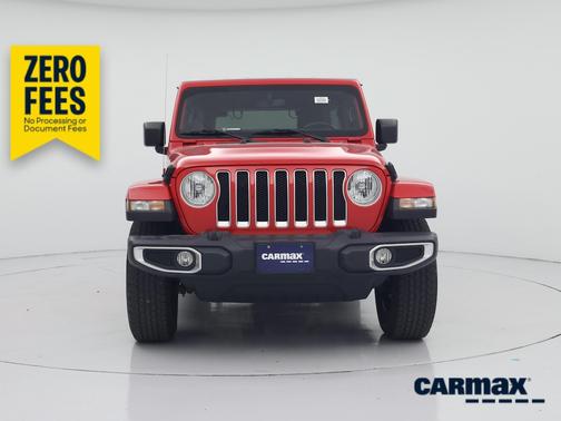 Red 2022 Jeep Wrangler Unlimited Sahara