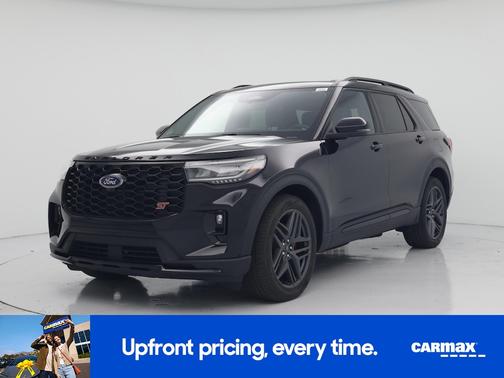 Black 2025 Ford Explorer ST