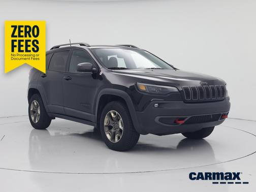 Black 2019 Jeep Cherokee Trailhawk