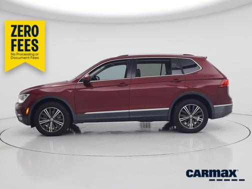 Red 2019 Volkswagen Tiguan SEL