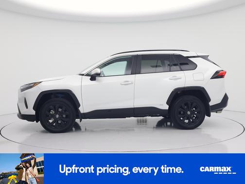 White 2024 Toyota RAV4 Hybrid SE