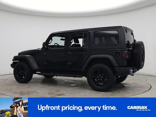 Black 2022 Jeep Wrangler Unlimited Sport Altitude