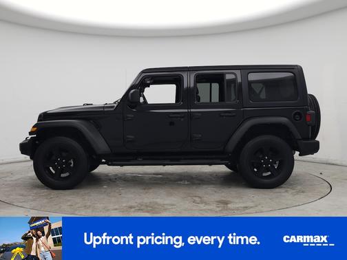 Black 2022 Jeep Wrangler Unlimited Sport Altitude