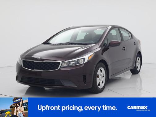 Burgundy 2018 Kia Forte LX