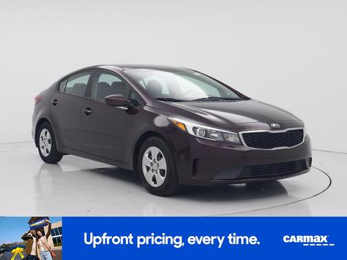 Burgundy 2018 Kia Forte LX