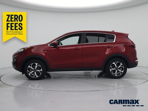 Red 2022 Kia Sportage LX