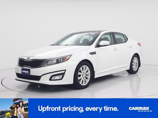 White 2015 Kia Optima EX
