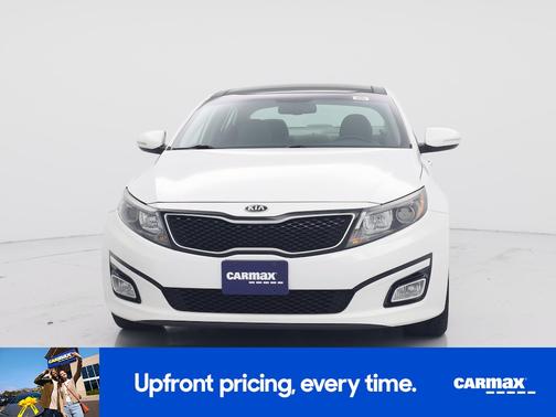 White 2015 Kia Optima EX