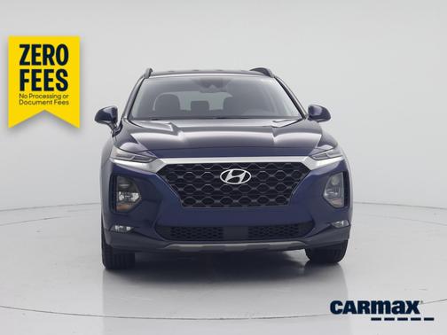 Blue 2019 Hyundai SANTA FE SEL Plus