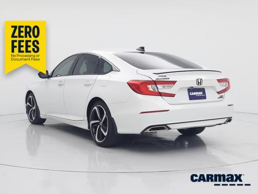 White 2021 Honda Accord Sport