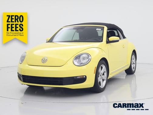 Yellow 2014 Volkswagen Beetle 1.8T
