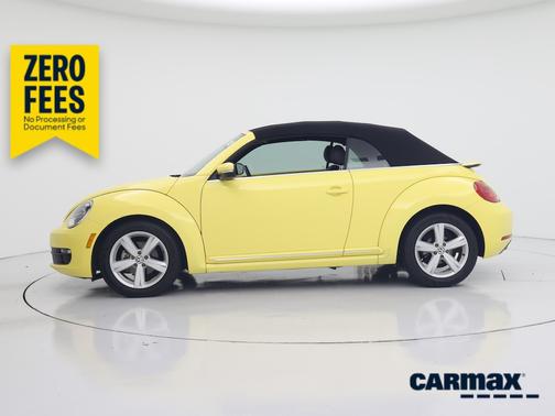 Yellow 2014 Volkswagen Beetle 1.8T