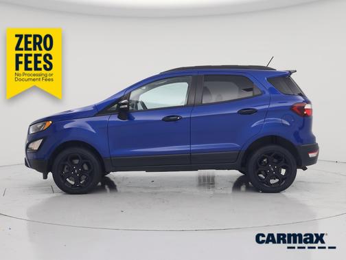 Blue 2021 Ford EcoSport SES