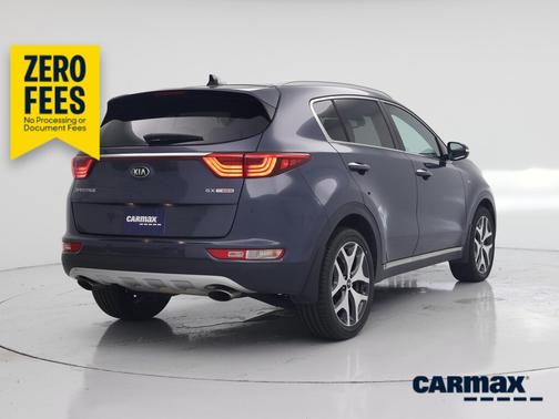 Blue 2017 Kia Sportage SX