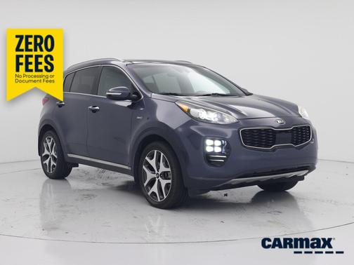 Blue 2017 Kia Sportage SX