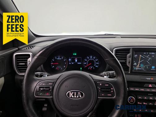 Blue 2017 Kia Sportage SX