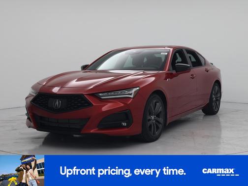 Burgundy 2023 Acura TLX A-Spec